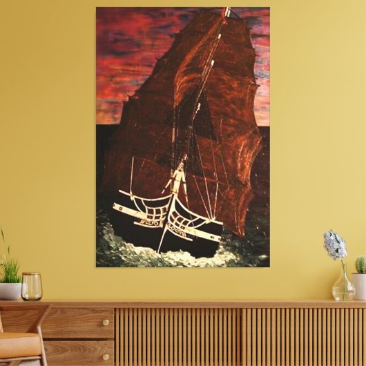 VERFASSUNG DER USS LEINWANDDRUCK (Insitu (Wohnzimmer))