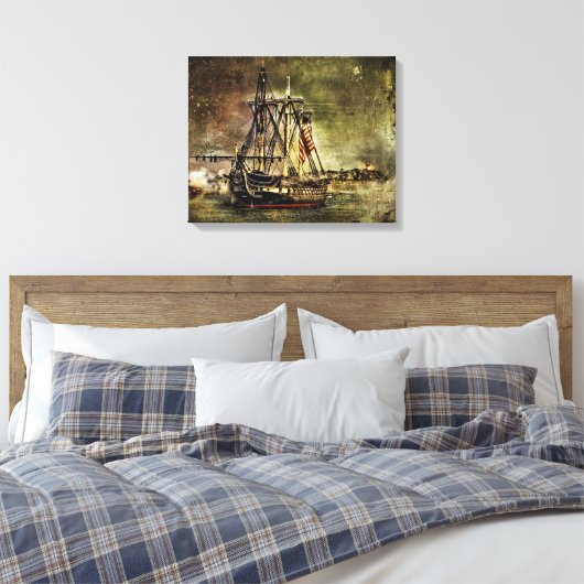 VERFASSUNG DER USS LEINWANDDRUCK (Insitu (Schlafzimmer))