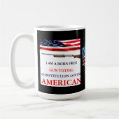 VERFASSUNG LIEBT AMERIKANER KAFFEETASSE (Links)
