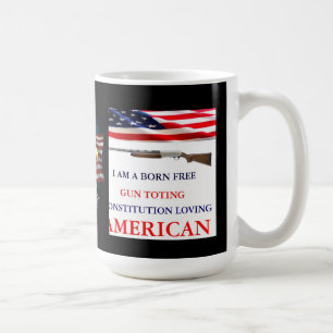 VERFASSUNG LIEBT AMERIKANER KAFFEETASSE