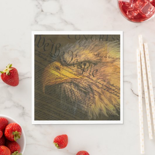 Verfassung mit Adler Serviette (Beispiel)