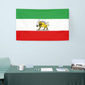 Verfassung: Monarchie der iranischen Flagge (1907- Banner (Messeveranstaltung)