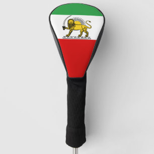Verfassung: Monarchie der iranischen Flagge (1907- Golf Headcover