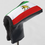 Verfassung: Monarchie der iranischen Flagge (1907- Golf Headcover (3/4 Vorderseite)