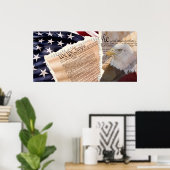 Verfassung-Poster Poster (Heimbüro)