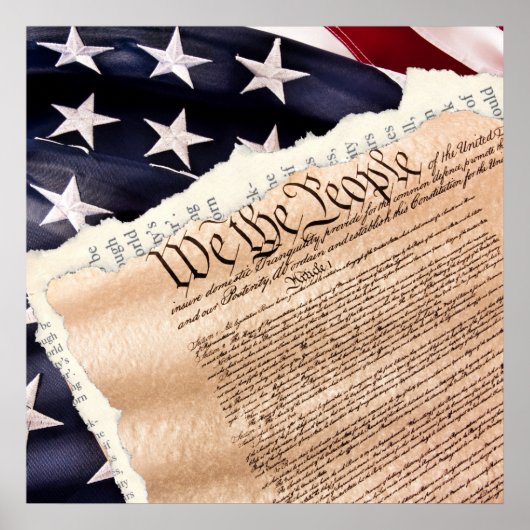 Verfassung-Poster Poster (Vorne)