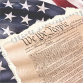 Verfassung Vinyl Sticker (Vorderseite)