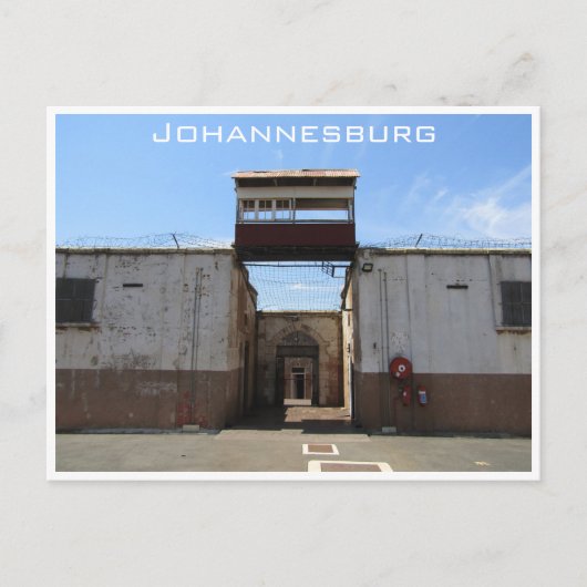 Verfassungsgefängnis Johannesburg Postkarte (Vorderseite)