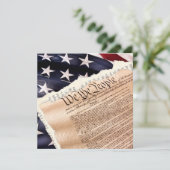 Verfassungskarte Feiertagskarte (Stehend Vorderseite)