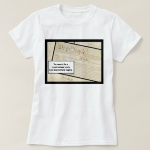 Verfassungskrise impliziert Trump-Verfassung T-Shirt