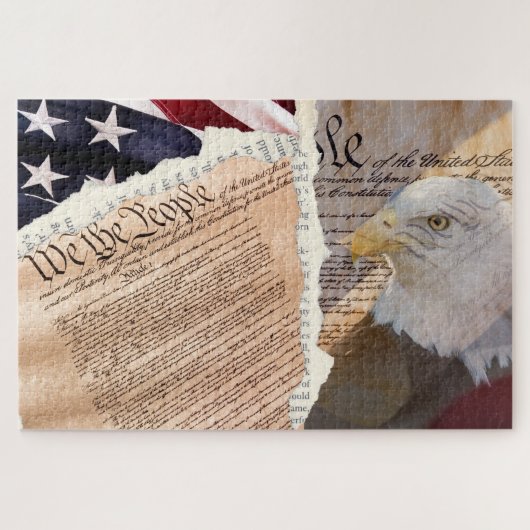 Verfassungsrätsel Puzzle (Horizontal)