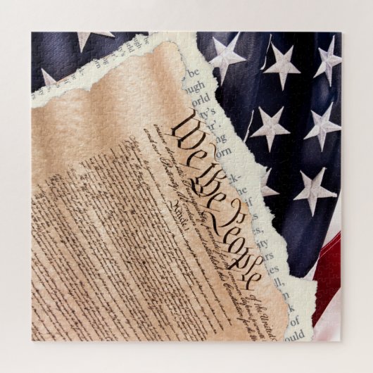 Verfassungsrätsel Puzzle (Horizontal)