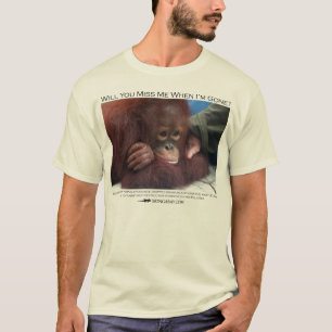 Verfehlen Sie mich? Baby-Orang-Utan T-Shirt
