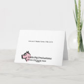 verfehlen Sie Sie Karte (Rückseite)