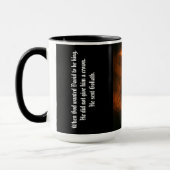 Verfeinert zu herrschen – 15oz Tasse (Links)