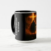 Verfeinert zu herrschen – 15oz Tasse (Vorderseite Links)