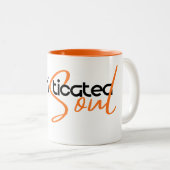 Verfeinerte Seele Zweifarbige Tasse (VorderseiteRechts)