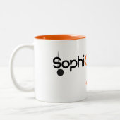 Verfeinerte Seele Zweifarbige Tasse (Links)