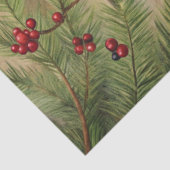 Verfeinerte Weihnachtsglocken rustikales Decoupage Seidenpapier (Ausschnitt)