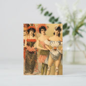 Verfeinertes Vaudeville Postkarte (Stehend Vorderseite)