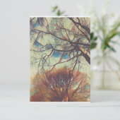 Verfestigte Glaszweige Einladung (Stehend Vorderseite)