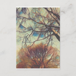 Verfestigte Glaszweige Einladung