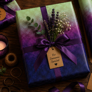 Verfinsterung im Grünen Geschenkpapier Set