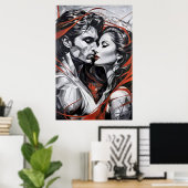 Verfinsterungen der Begierde Poster (Heimbüro)