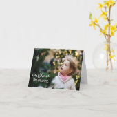 Verflechten Sie das Phantastische Mädchen mit Blic Karte (Gelbe Blume)