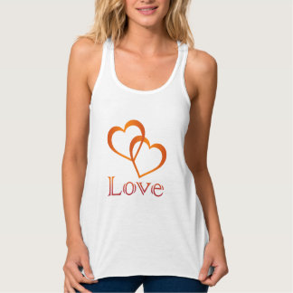 Verflochtene Herzen Tank Top