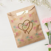 Verflochtene Herzen verwirrte romantische Geschenktütchen (Versiegelt)