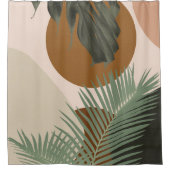 Verflochtene Palm-Blätter Finesse #1 #tropical  Duschvorhang (Vorderseite)