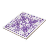 Verflochtener Fliese Trivet keltischer Knoten lebt (Seite)