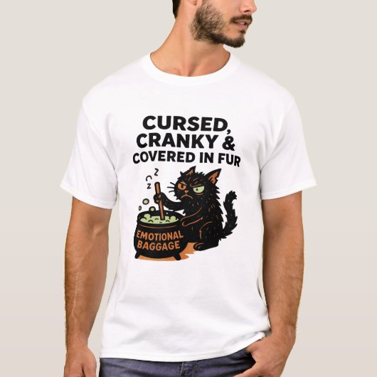 Verflucht mürrisch T-Shirt (Vorderseite)