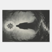 Verfluchte Altare und schwarze Magie-Adepten Geschenkpapier Set (Vorderseite 2)