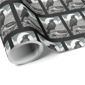 verfluchte Federn Geschenkpapier (Rolleneckpunkt)