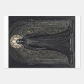 Verfluchte gotische Soul und Dämonen Geschenkpapier Set (Vorderseite 2)