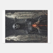 Verfluchte gotische Soul und Dämonen Geschenkpapier Set (Vorderseite)
