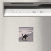 Verfluchte Katzen-Meme Magnet (In Situ (Geschirrspüler))