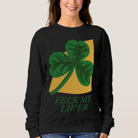 Verfluchte Leber Sweatshirt (Vorderseite)