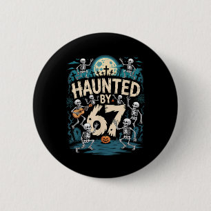 Verfluchte Sechs Sieben 6 7 Meme 67 Skeletthand Ha Button