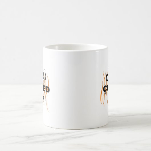 Verfluchte Tasse Kaffee Witziges Halloween (Mittel)
