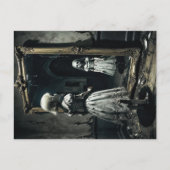 Verfluchter Kinderghost in einem Spiegel Postkarte (Vorderseite)