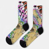 Verflüssigen Socken (Linkes Detail)