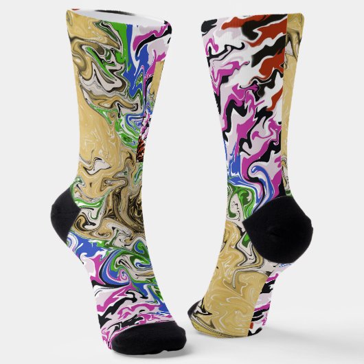 Verflüssigen Socken (Gewinkelt)