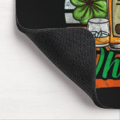 Verfolge deine Träume mit Whiskey St. Patrick's Da Mousepad (Ecke)