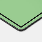 "Verfolge deinen Traum..." Phrase Black Letting Schreibtischunterlage (Ecke)