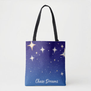 Verfolge Träume Stern Tasche