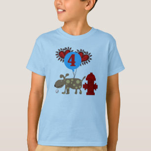 Verfolgen Sie 4. Geburtstag T-Shirt