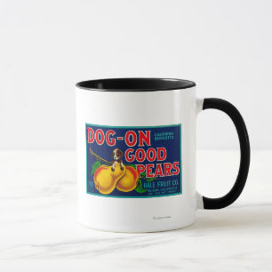 Verfolgen Sie auf guter Birnen-Birnen-Kiste Tasse